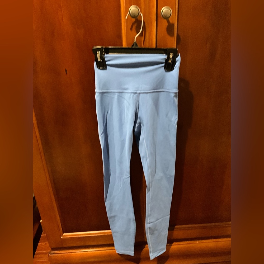 Lululemon Blue High-Waisted Leggings Size 0